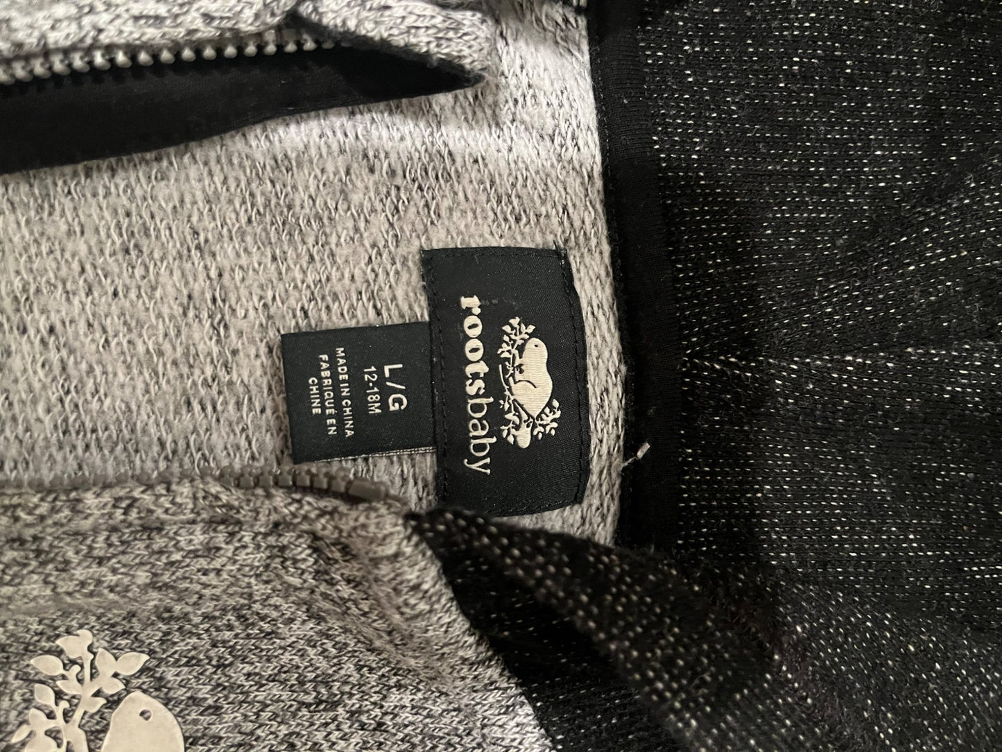 Roots Zip up sweater and sweatpants set
