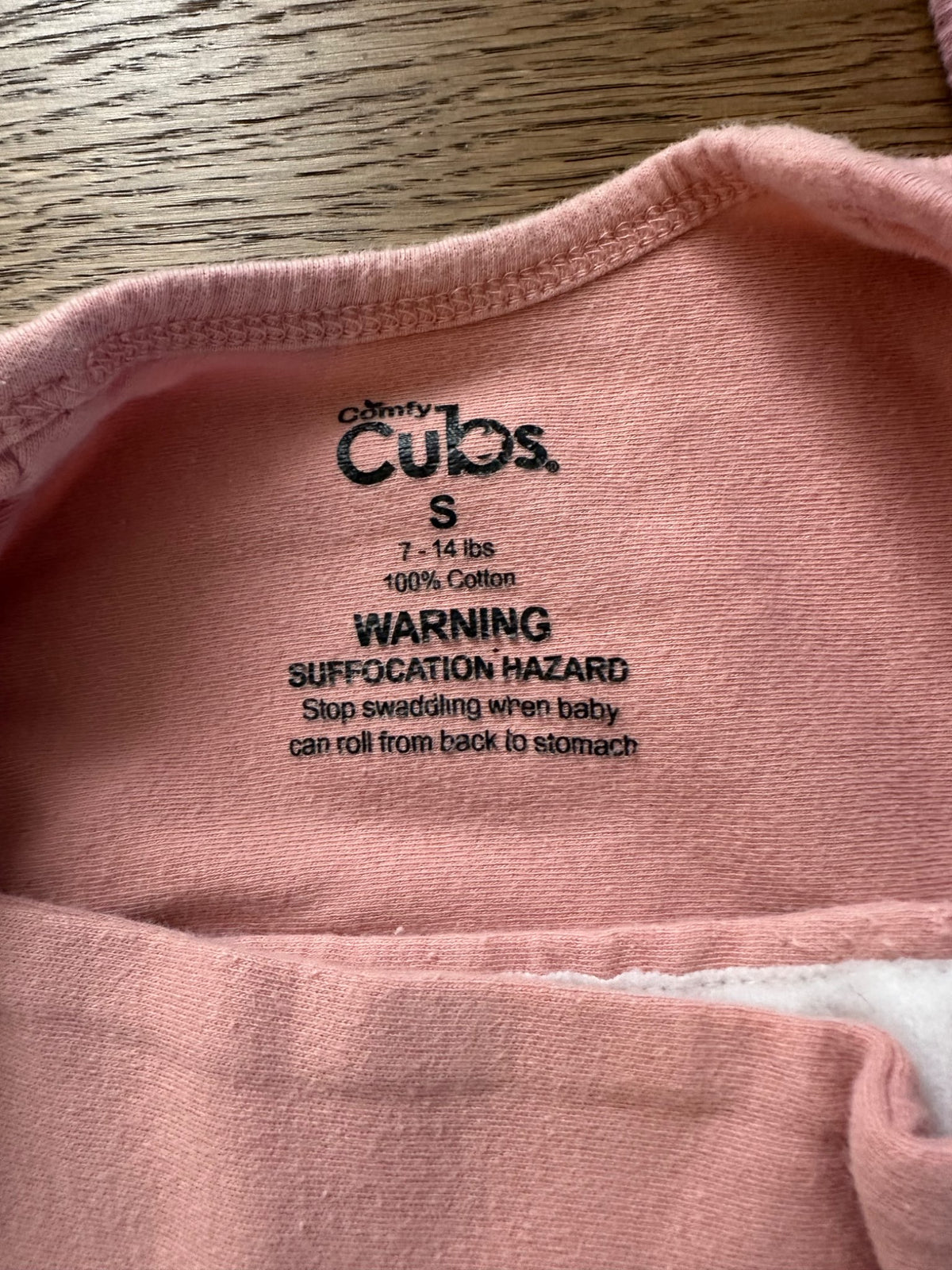 ComfyCubs Swaddle Sack Small (Newborn) , 0-6 Months (Small)