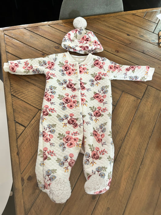 Floral bunting outfit , Kids 6 Month (3-6M)