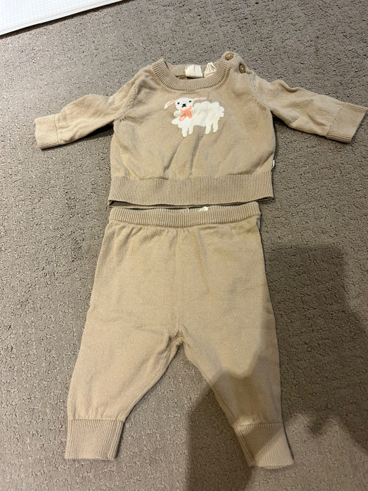 Lamb matching outfit, Kids 3 Month (0-3M)