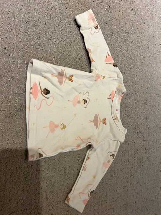 Ballerina long sleeve top, Kids 6 Month (3-6M)