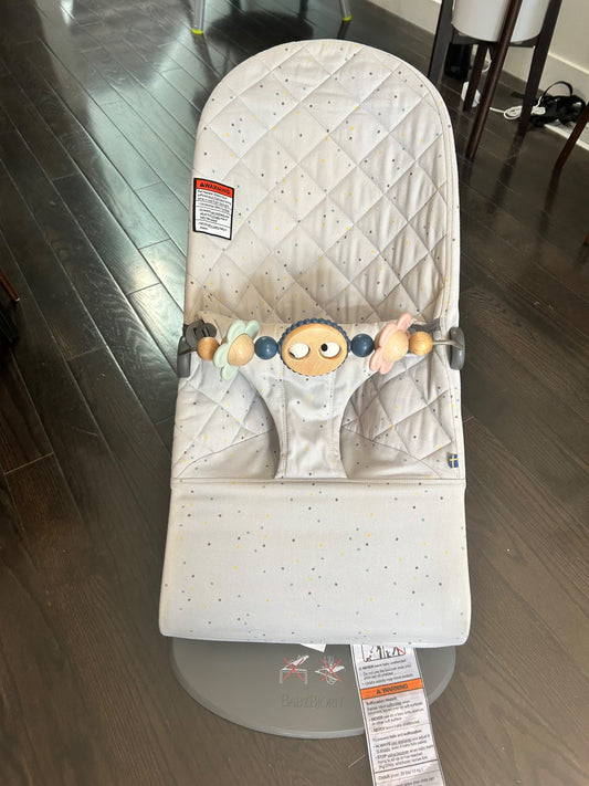 Baby Bjorn bouncer with toy bar