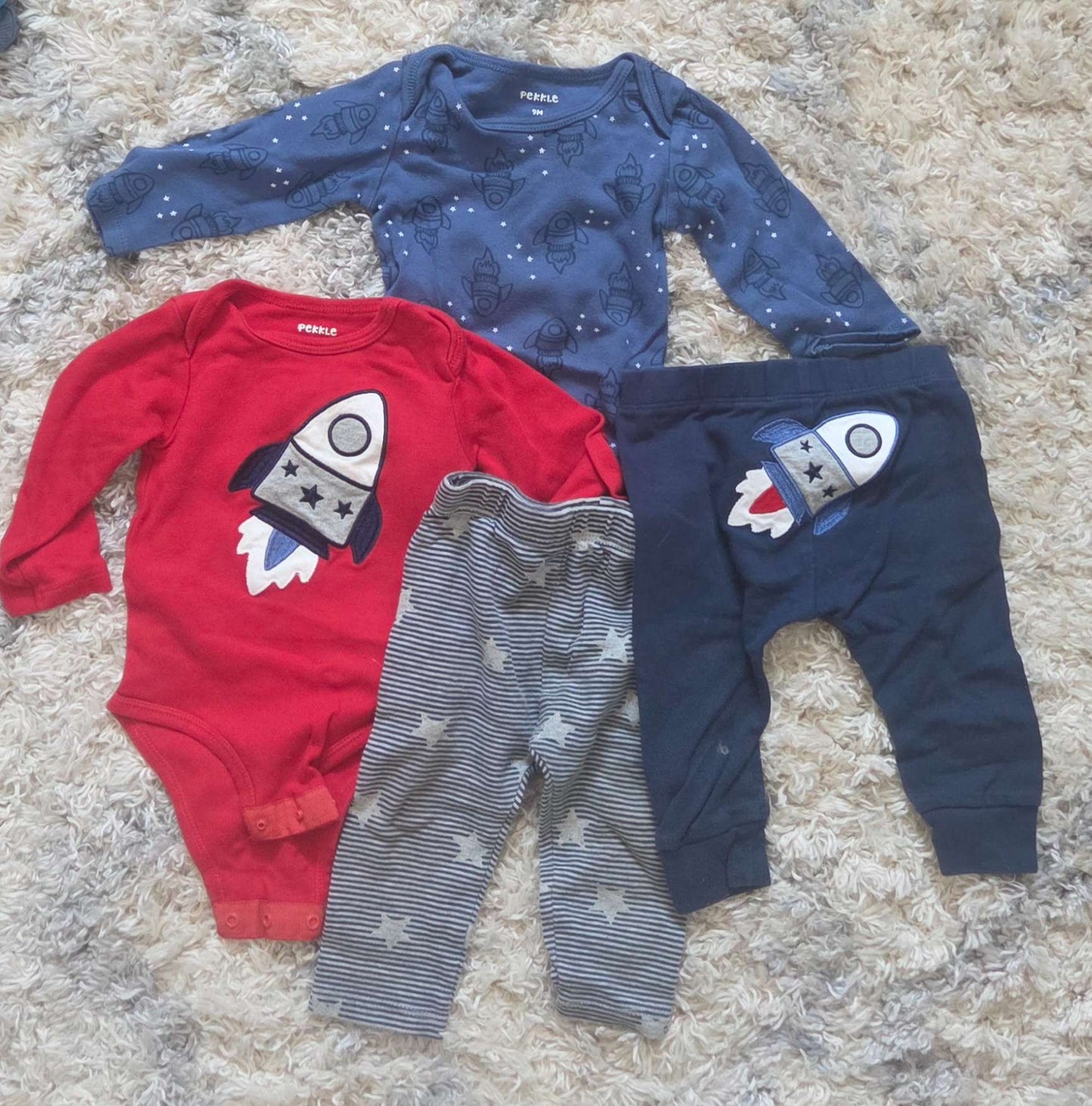 Spaceship Outfits, Kids 9 Month (6-9M)