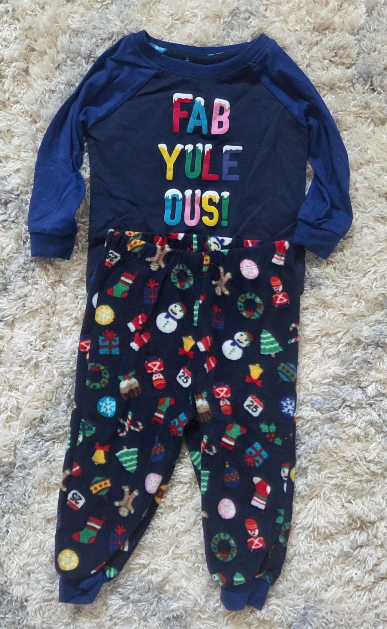 Christmas Pajamas, Kids 18 Month (12-18M)