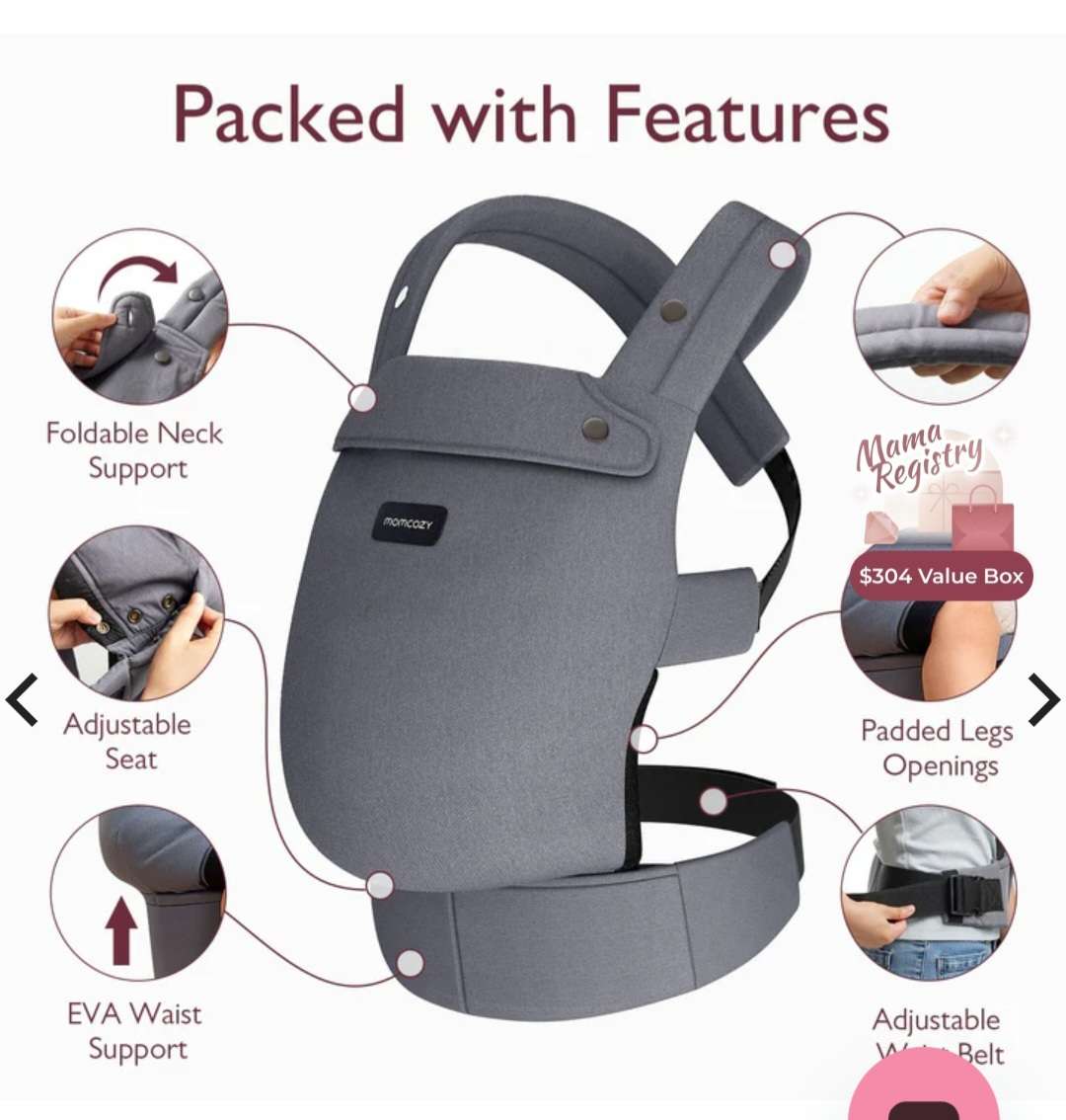 Momcozy Purehug Baby Carrier