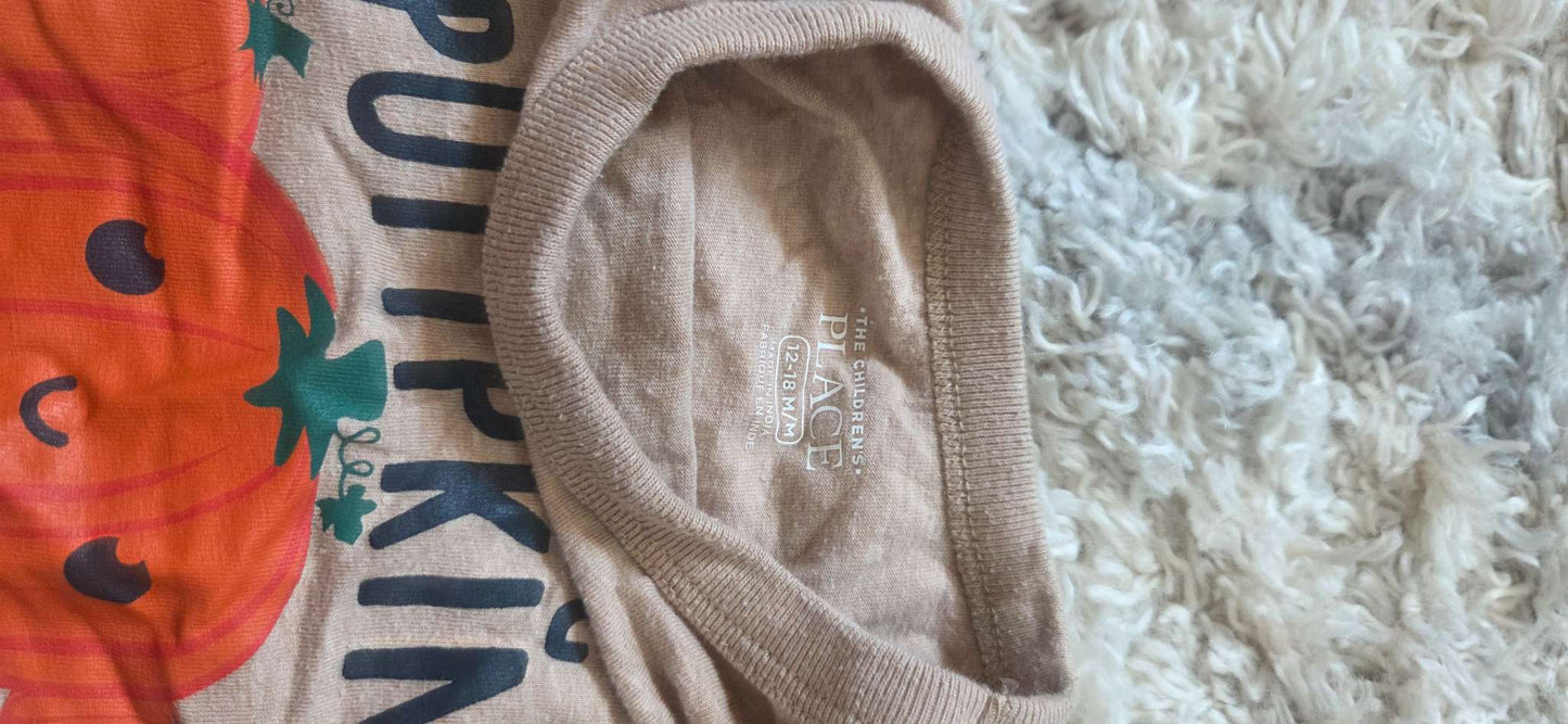 Pumpkin Shirts, Kids 18 Month (12-18M)