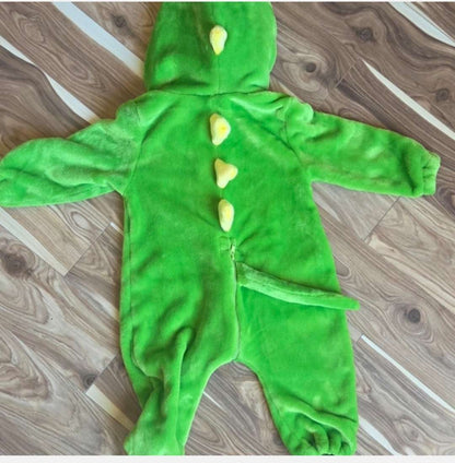 Green Dinosaur , Kids 12 Month (9-12M)