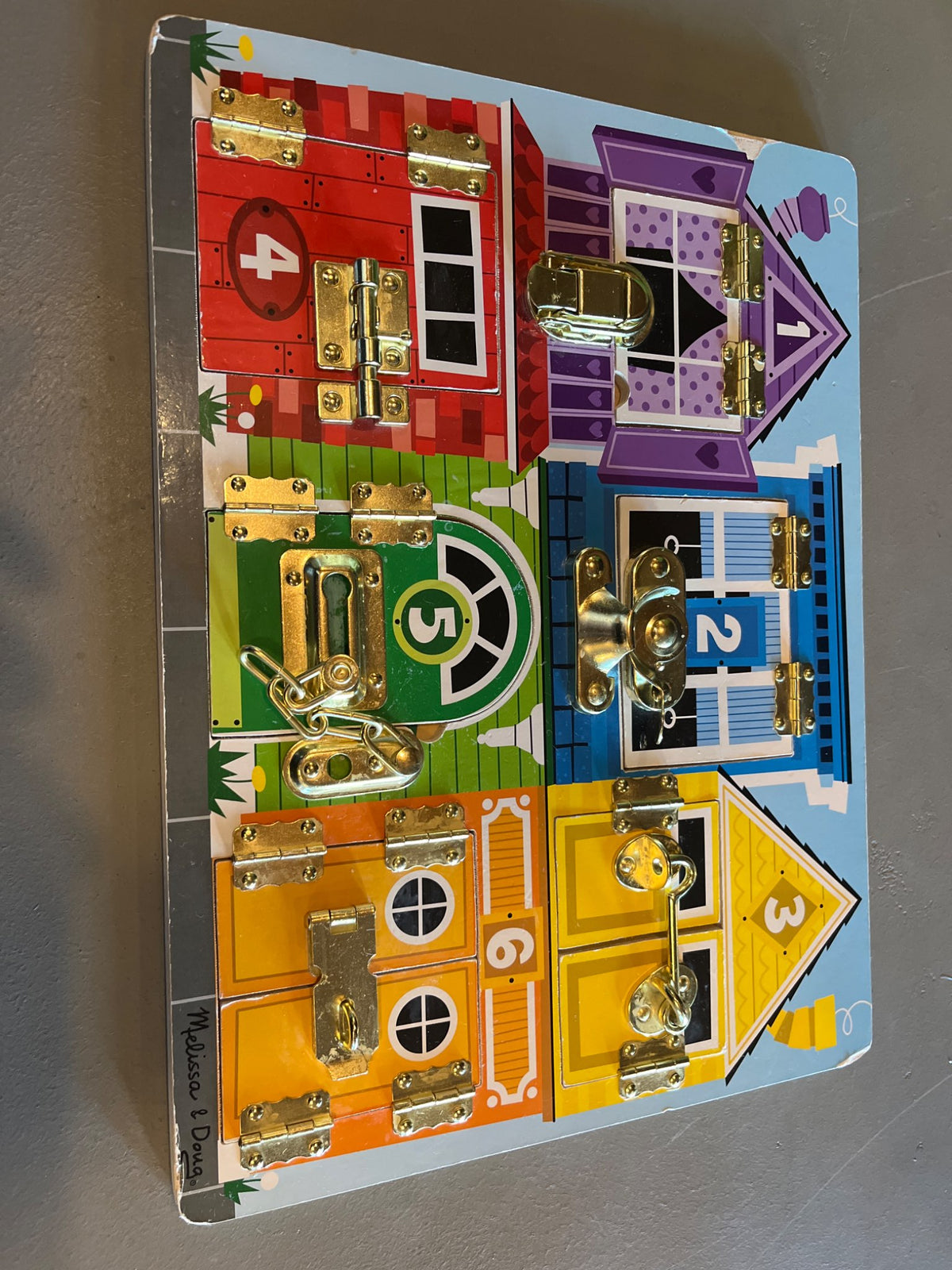 Melissa & Doug Latch Board