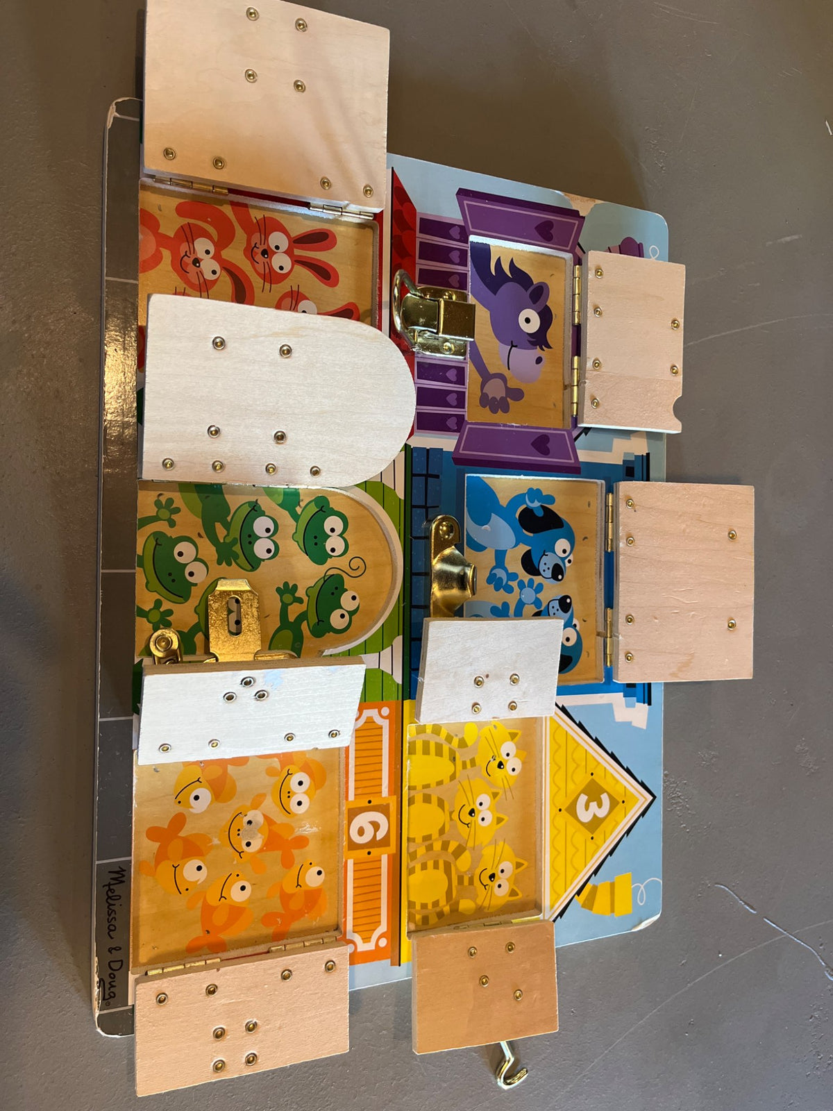 Melissa & Doug Latch Board