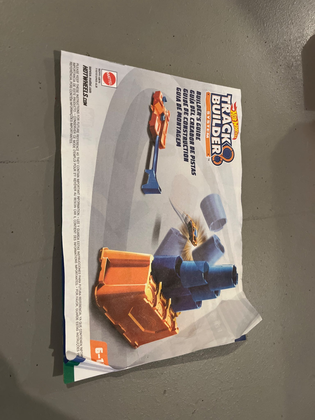 Hot Wheels Track Builder - Barrel Box