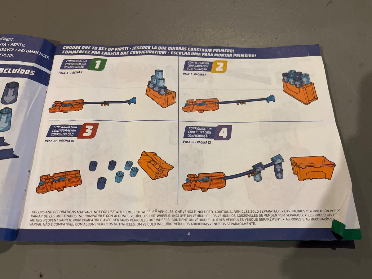 Hot Wheels Track Builder - Barrel Box