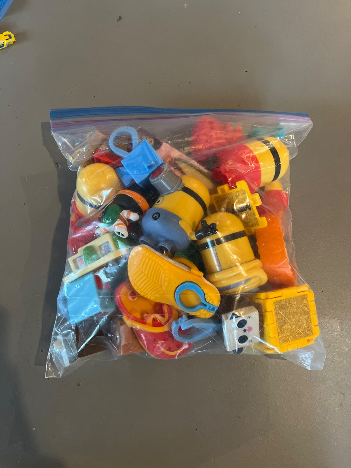 Bag of Miscellaneous McDonalds Toys