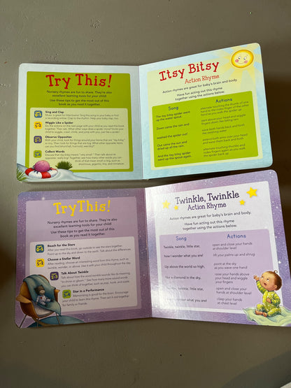 Two Nursery Rhyme Board Books