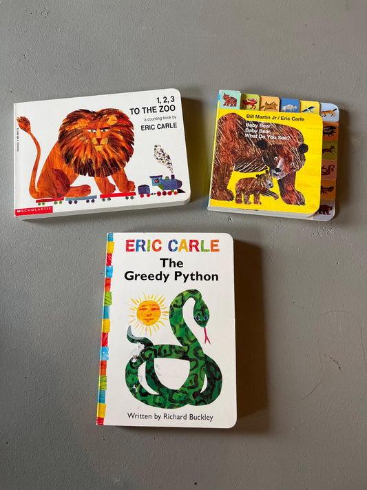 Eric Carle Book Lot (3)