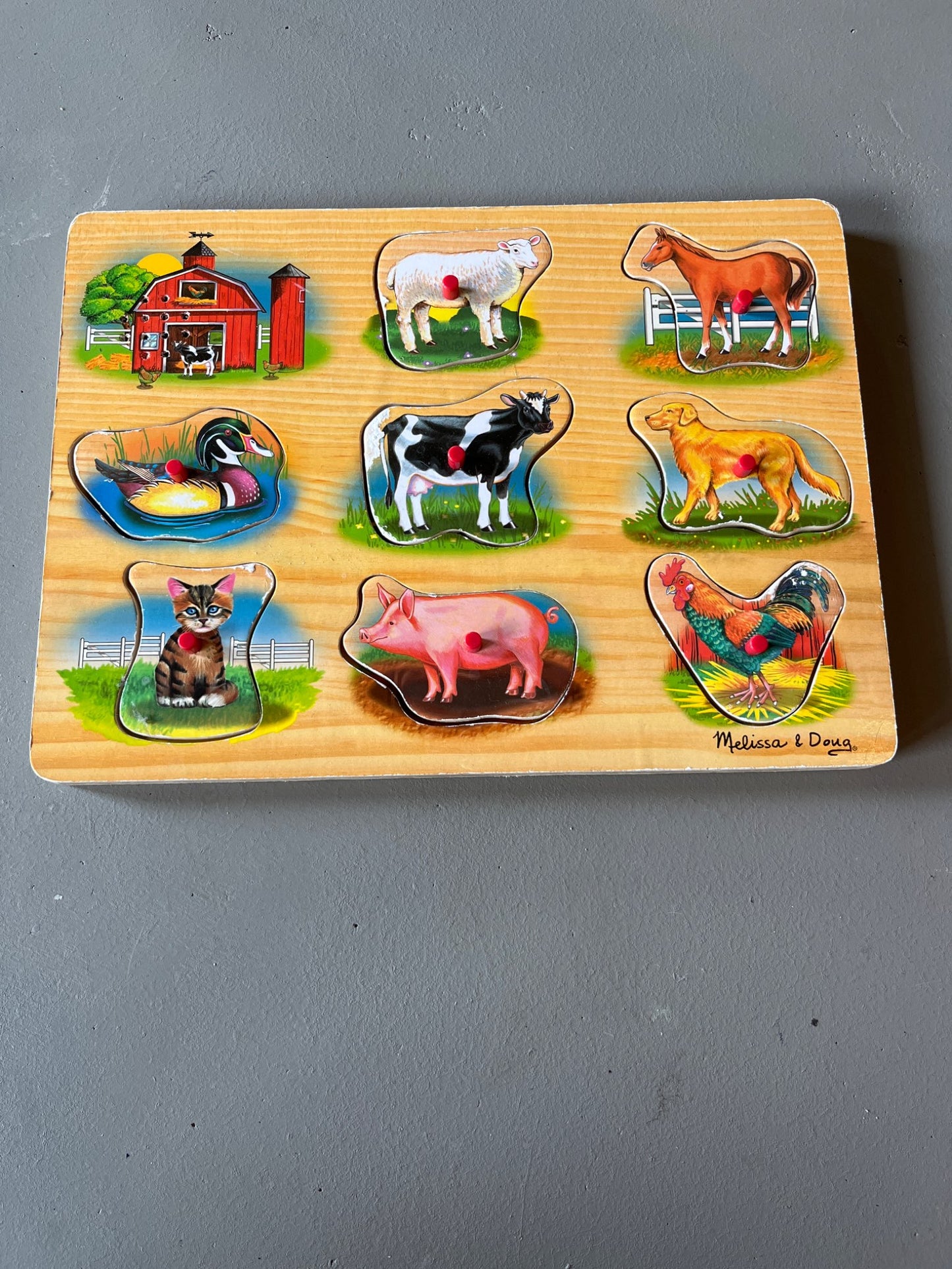 Melissa & Doug - Sound Puzzle - Farm Animals