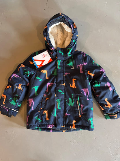 Ripzone Dinosaur Winter Coat - BNWT - Sz 6, Kids 6/6X