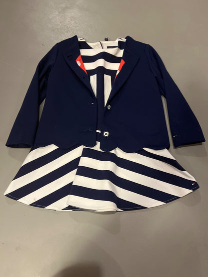 Tommy Hilfiger Dress & Jacket Set, Kids 4/4T