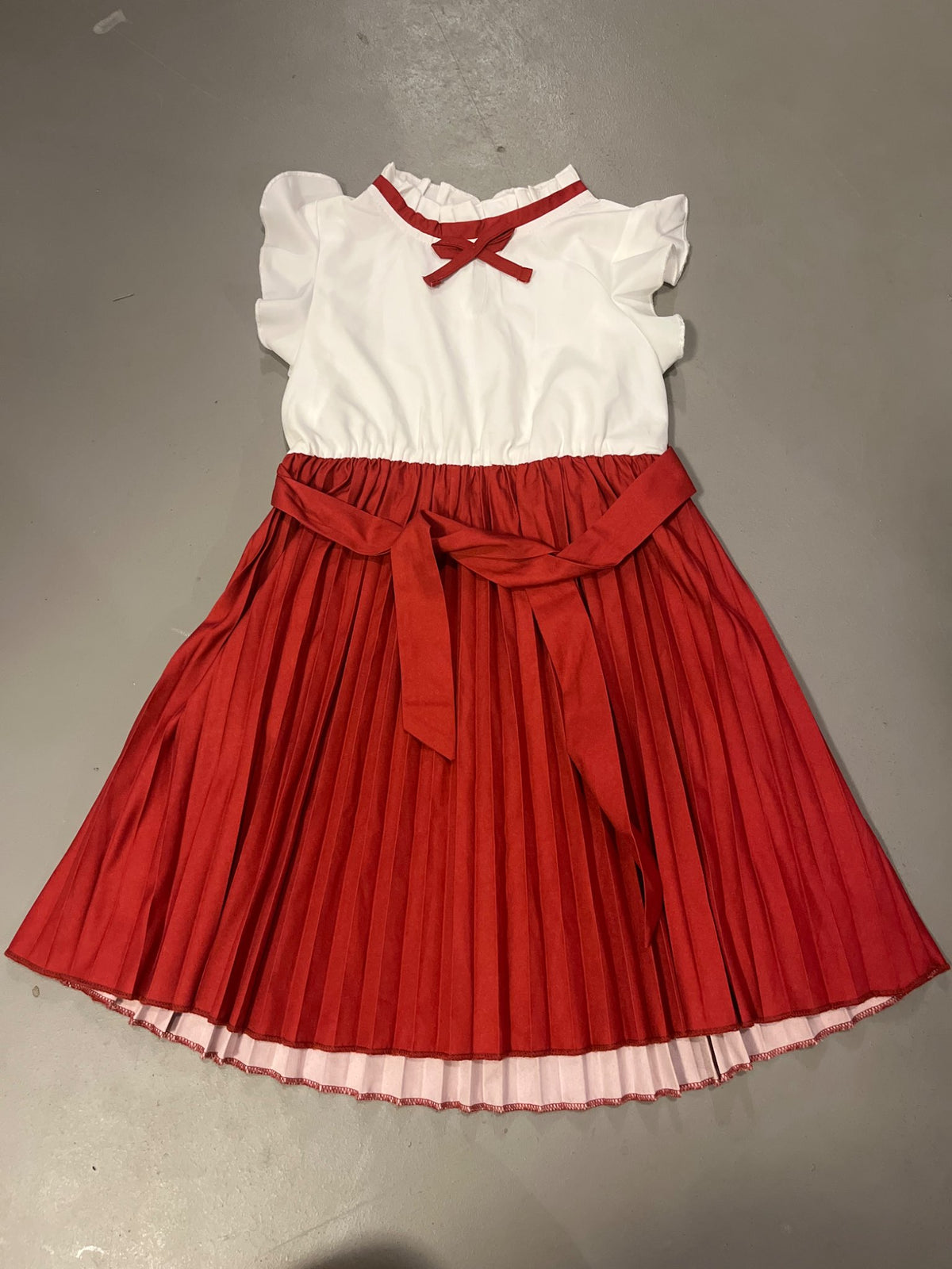 Red & White Dress, Kids 6/6X