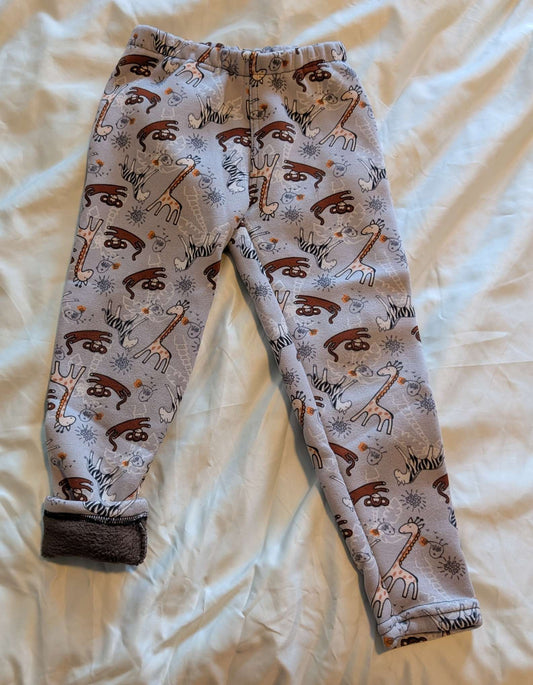 Fleece lined pants, Kids 5/5T