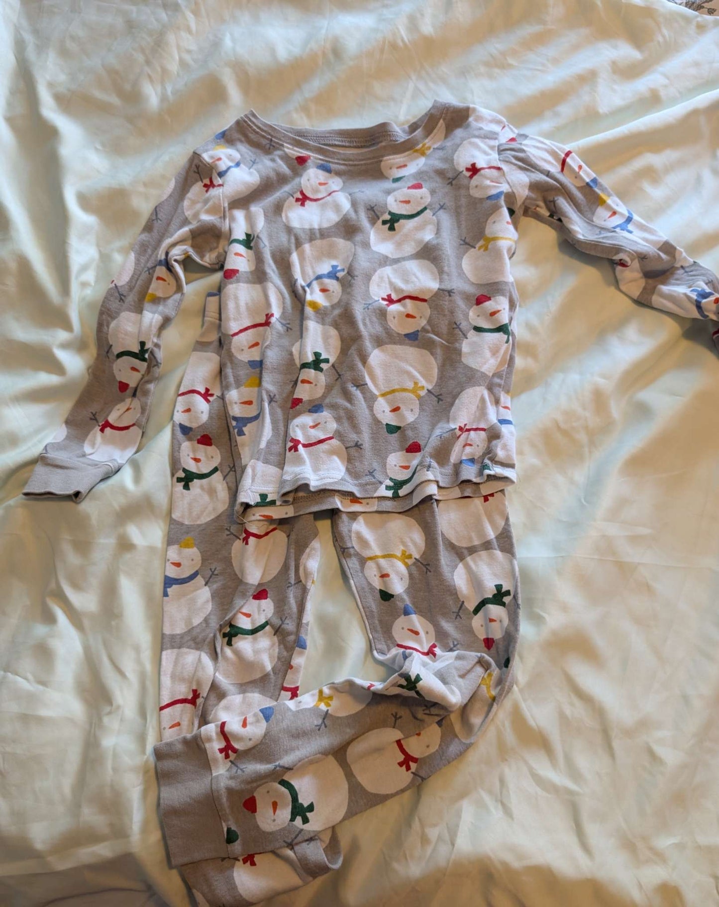 Snowman pjs, Kids 7