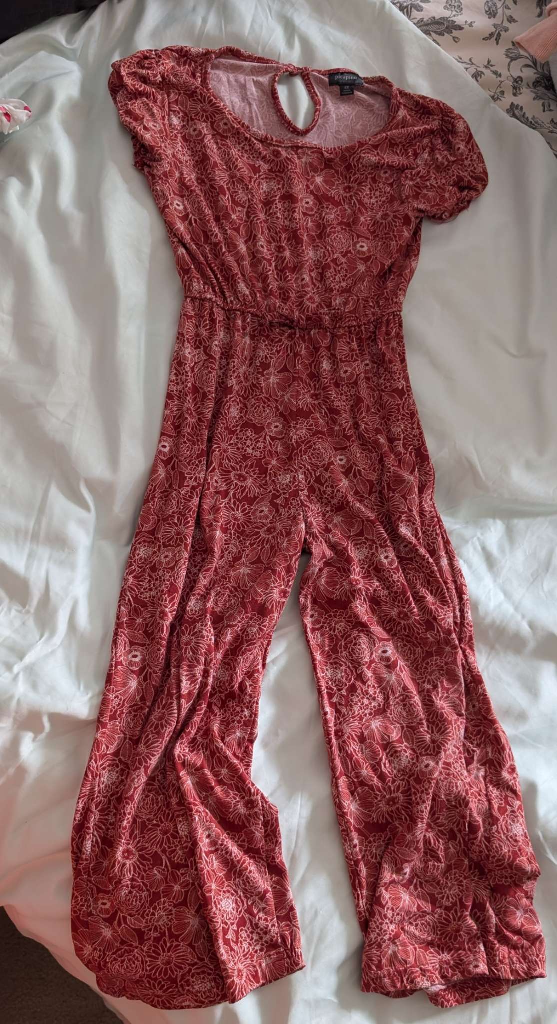 Flower romper, Kids 6/6X