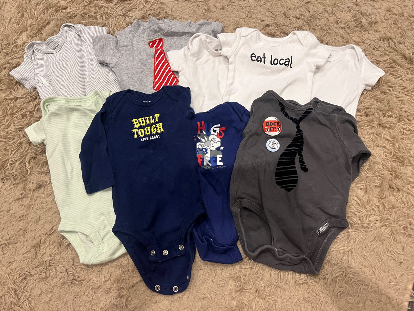 Assorted 3 month Onsies , Kids 3 Month (0-3M)