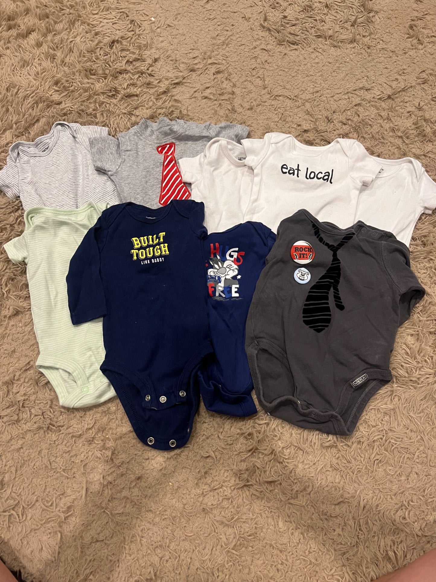 Assorted 3 month Onsies , Kids 3 Month (0-3M)