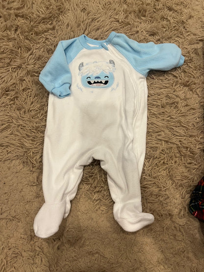 Flannel PJ Bundle , Kids 3 Month (0-3M)