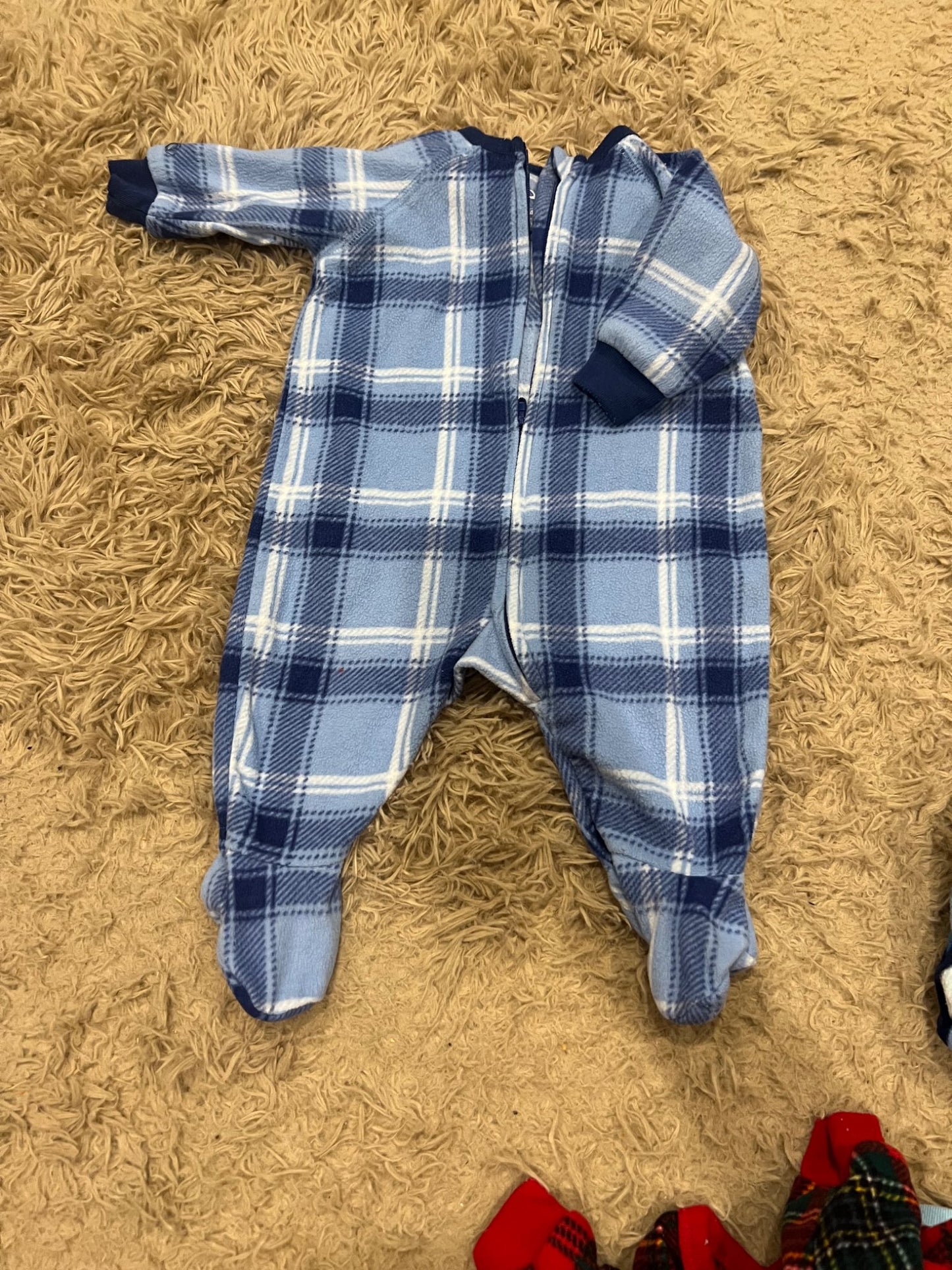 Flannel PJ Bundle , Kids 3 Month (0-3M)