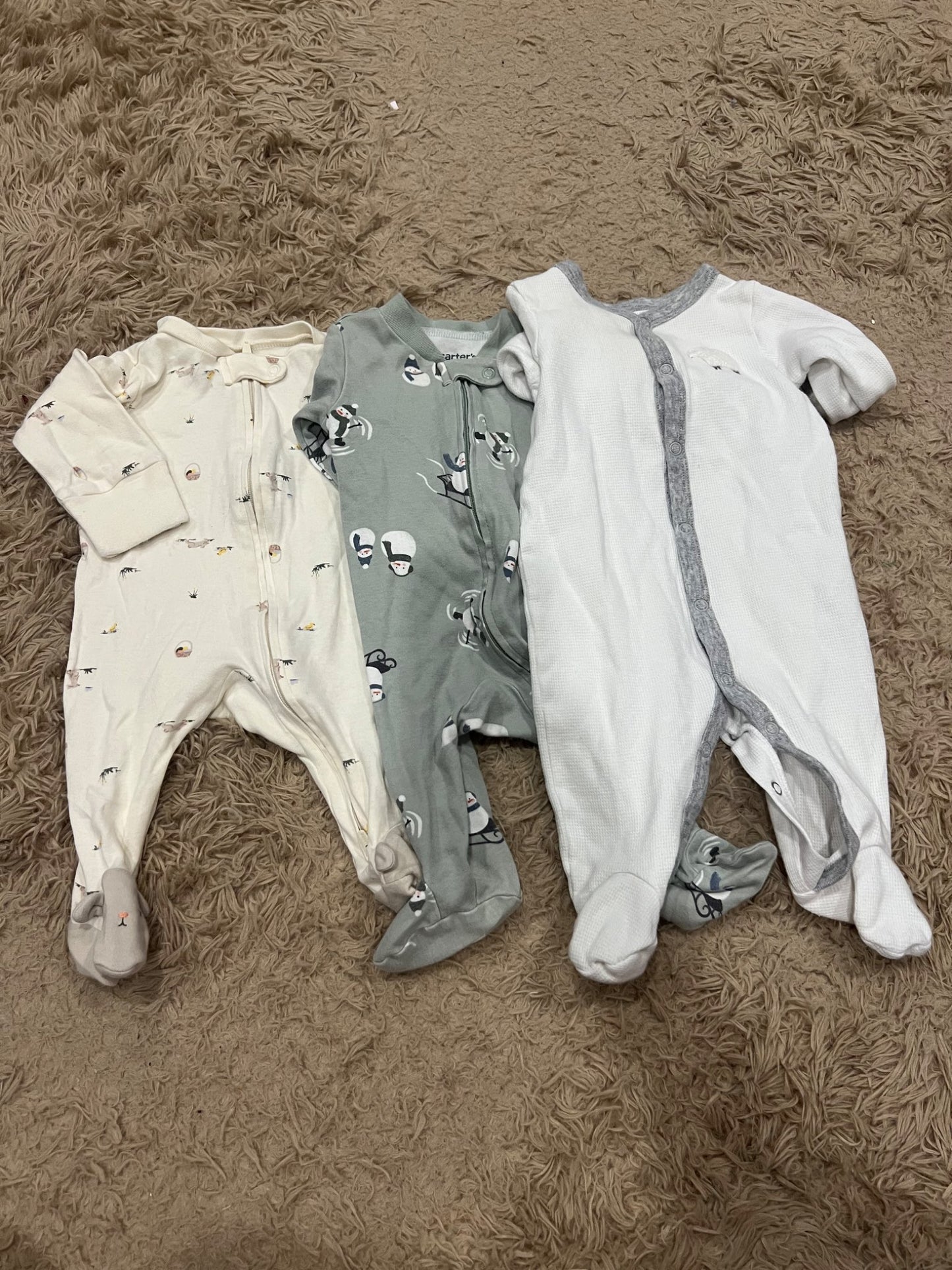 Carters 0-3 m Sleepers, Kids 3 Month (0-3M)