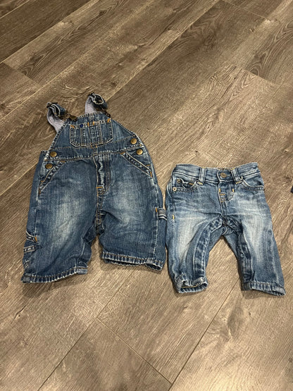 Gap Denim Bundle , Kids 3 Month (0-3M)