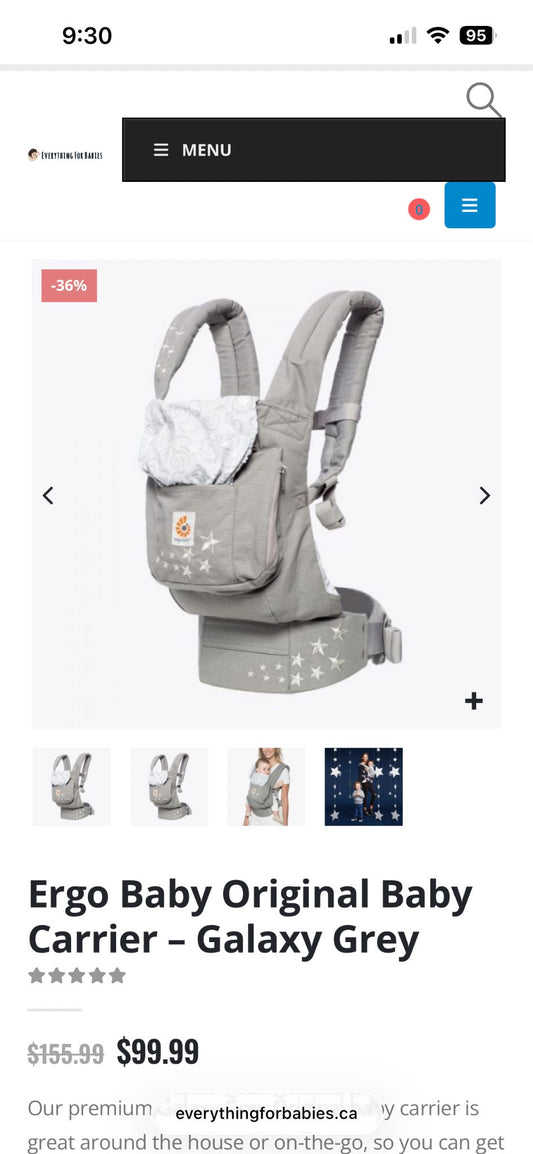 Ergo Baby Carrier