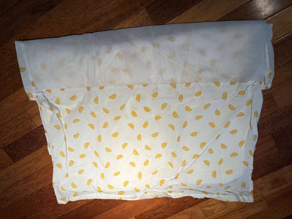 IKEA Lemons Cotton Crib bedding