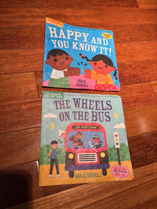 Indesructibles books 2 pack