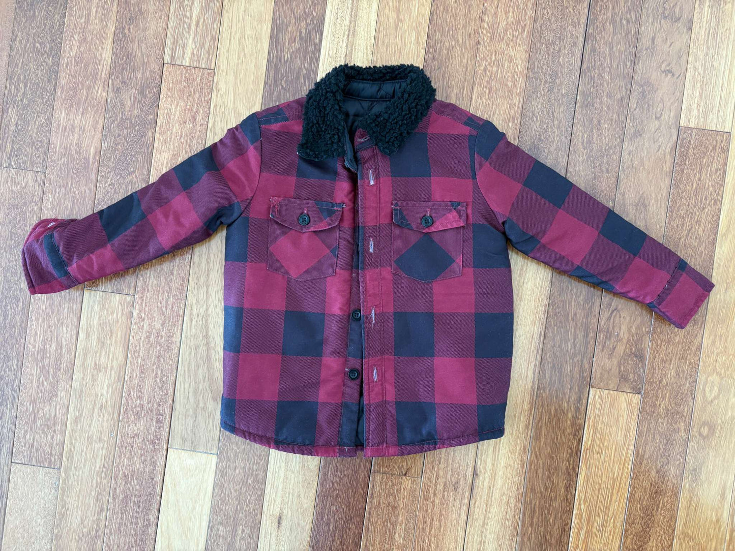 Buffalo Quilted Button-up Jacket 2T, Kids 2T