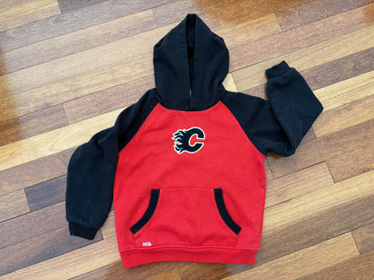 NHL FLames Hoodie 6x, Kids 6/6X