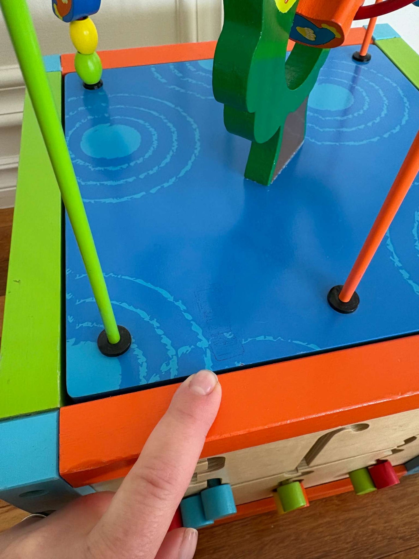 Wooden Activity Centre Cube