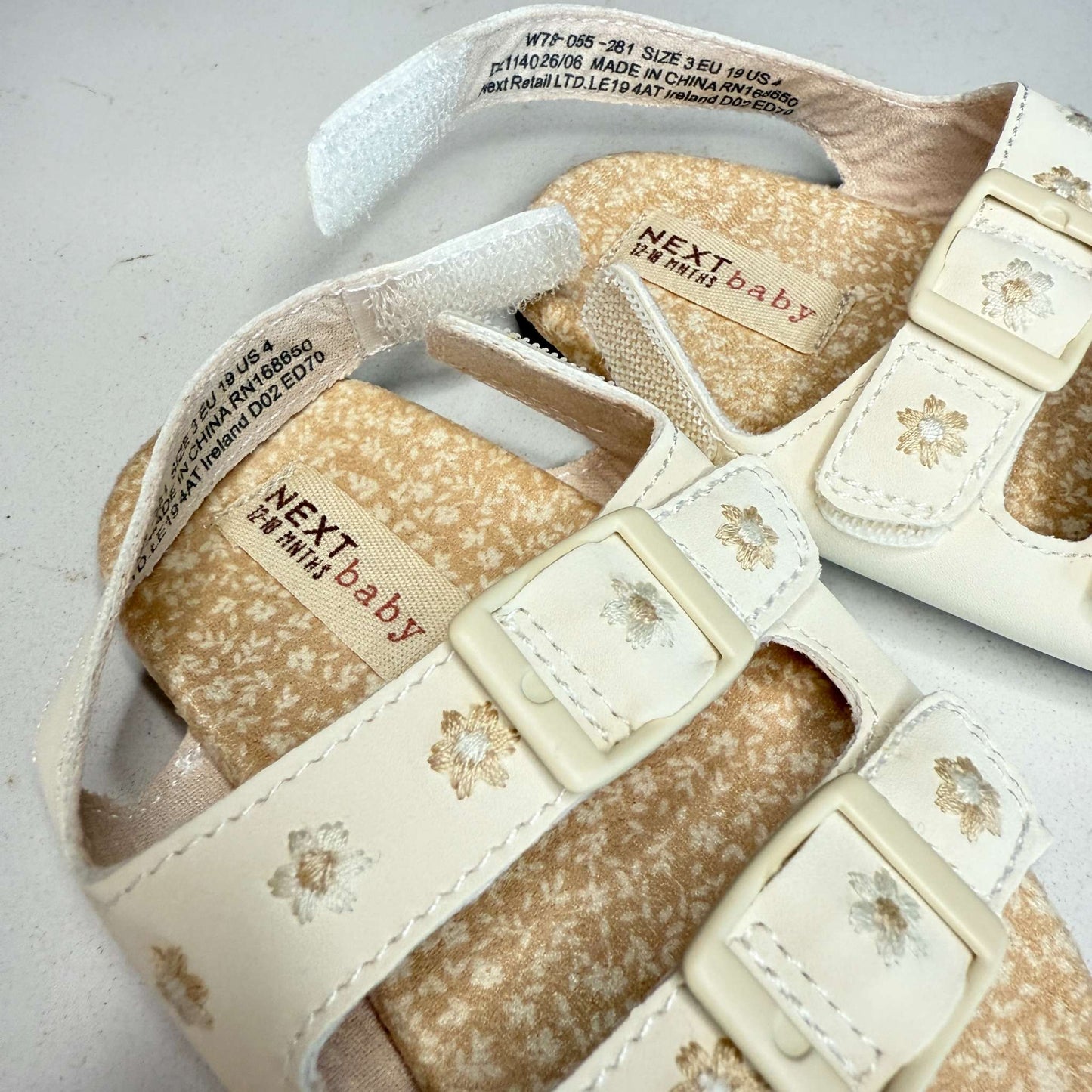 NEXT Baby Sandals, Shoes 4.5 (Walkers:12-24 mth)
