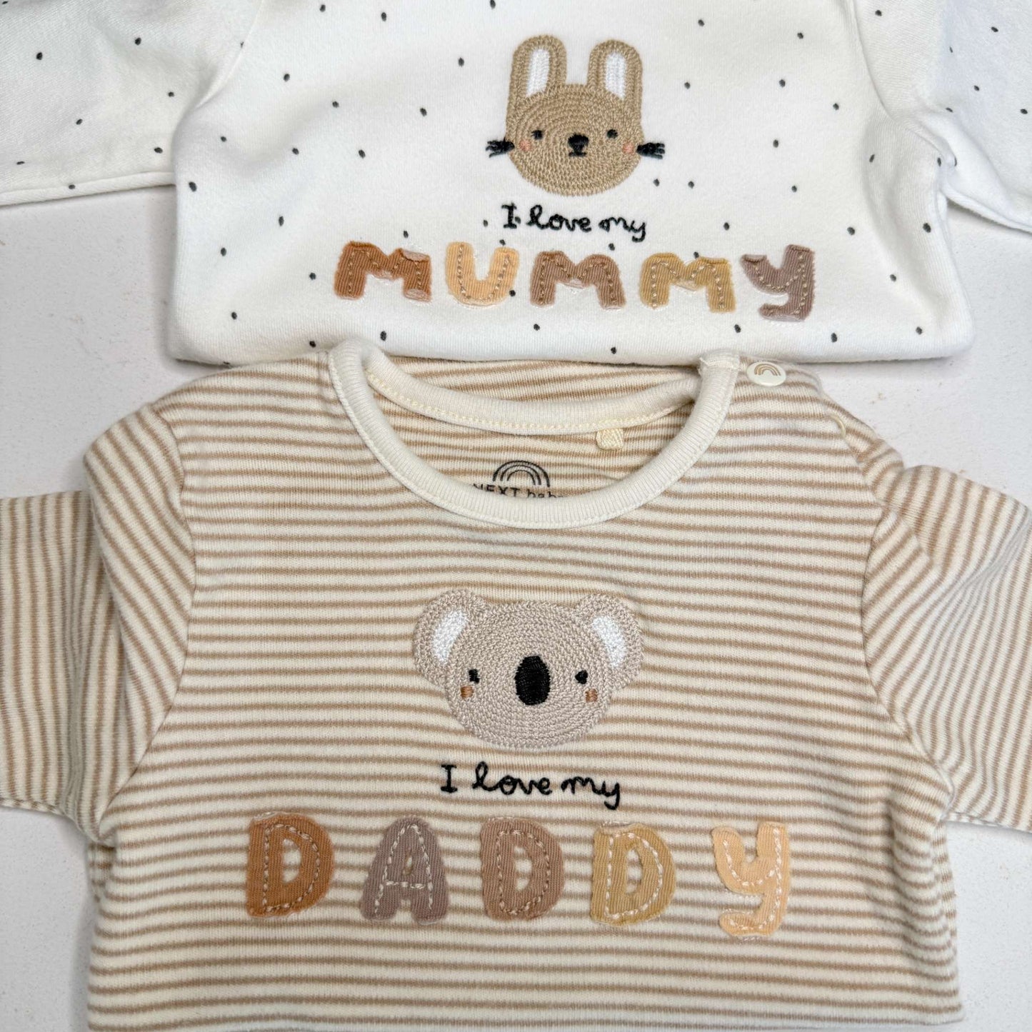 NEXT Baby Long Sleeve Bodysuits, Kids 3 Month (0-3M)