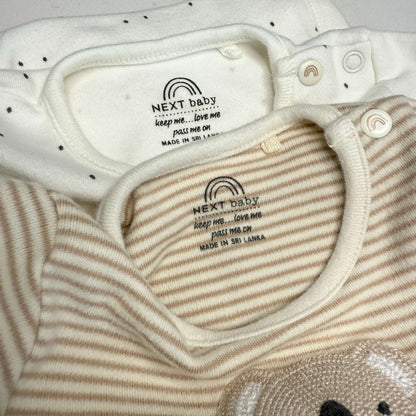 NEXT Baby Long Sleeve Bodysuits, Kids 3 Month (0-3M)