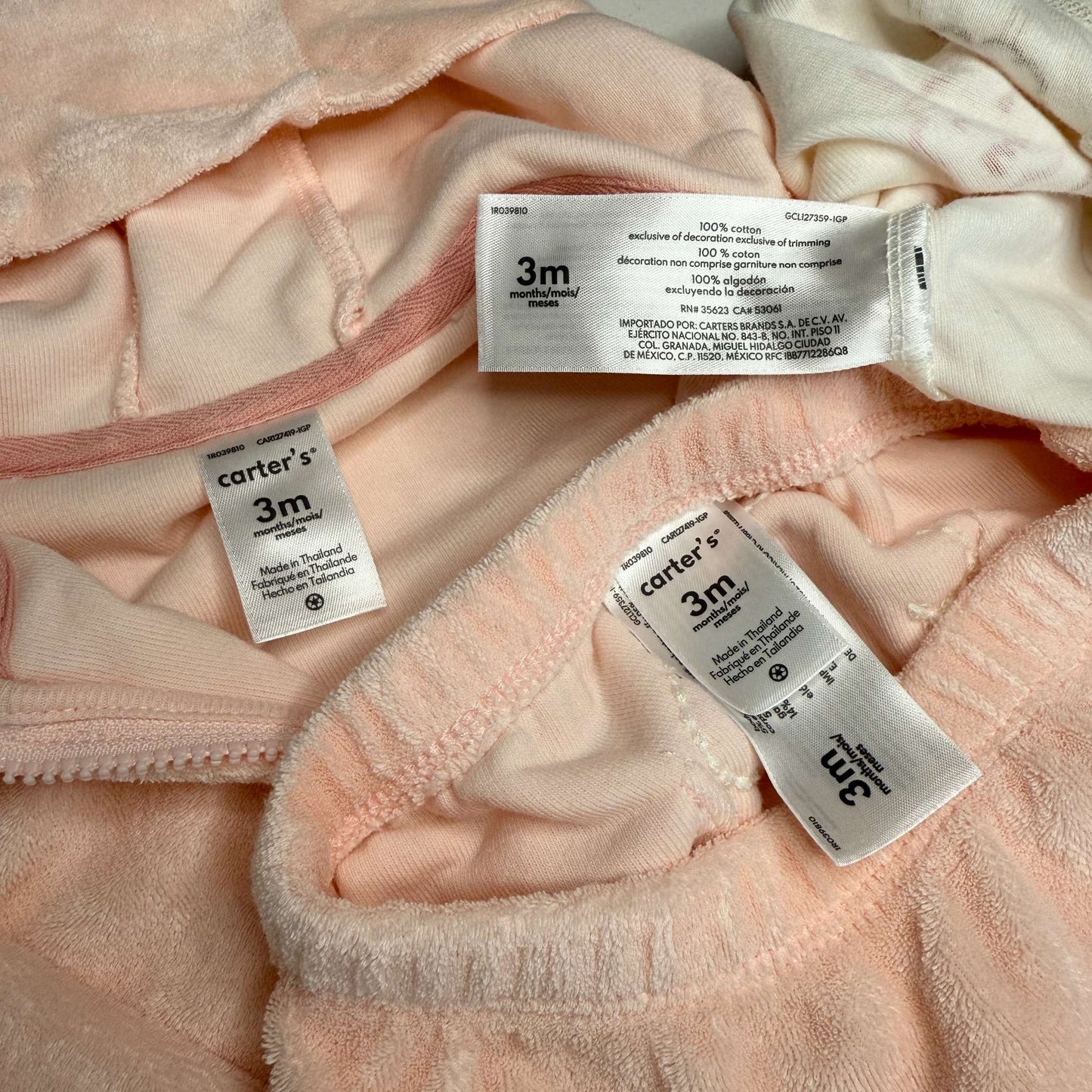 Carter's 3-Pc Outfit Set, Kids 3 Month (0-3M)