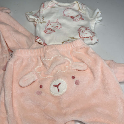 Carter's 3-Pc Outfit Set, Kids 3 Month (0-3M)
