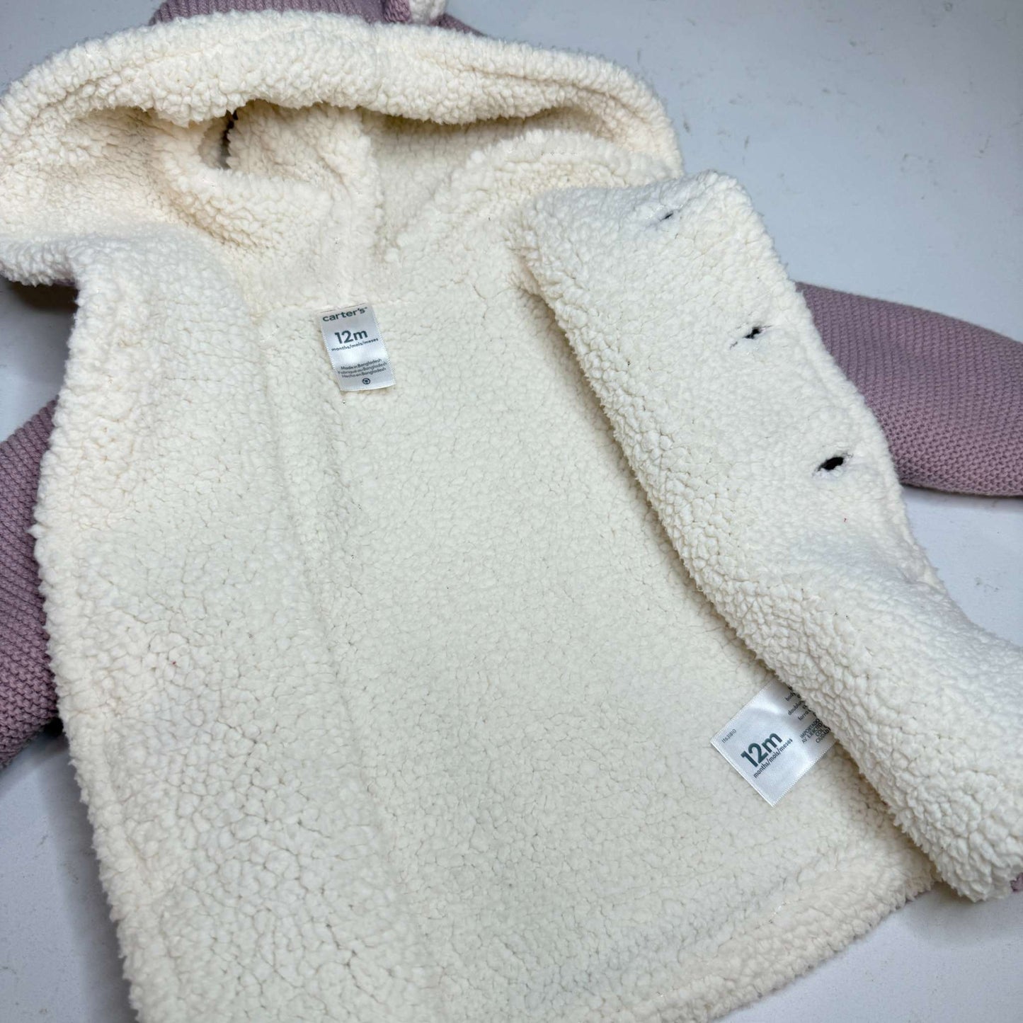 Carter's Baby Hooded Jacket, Kids 12 Month (9-12M)