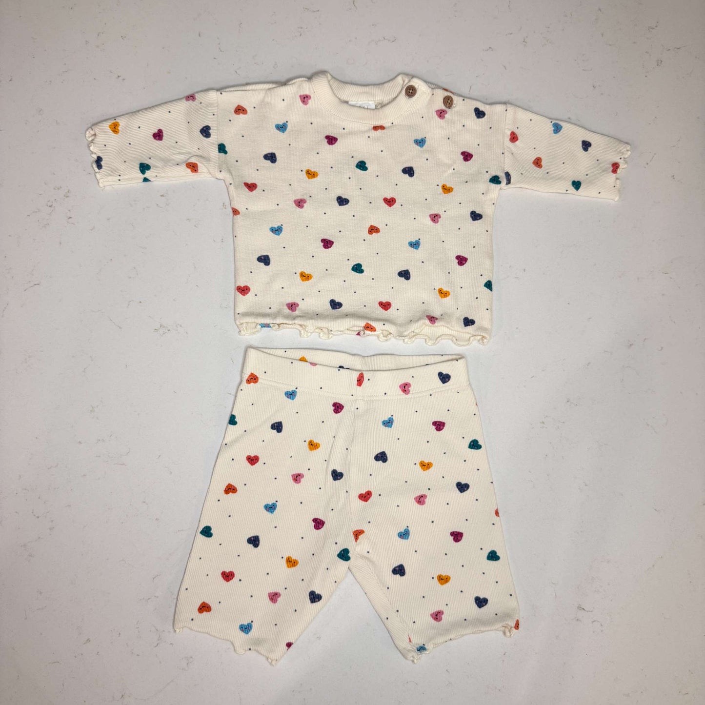 NEXT Baby Top/Trouser Set, Kids 3 Month (0-3M)