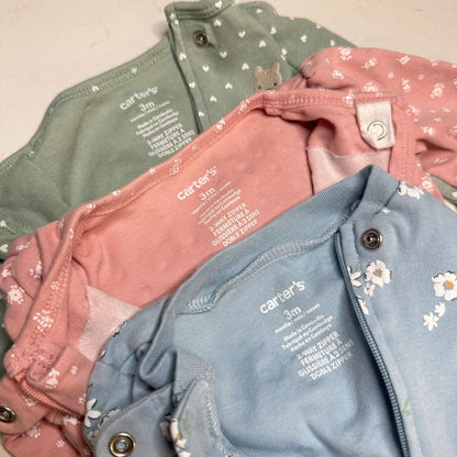 Carter's Baby Sleepers, Kids 3 Month (0-3M)