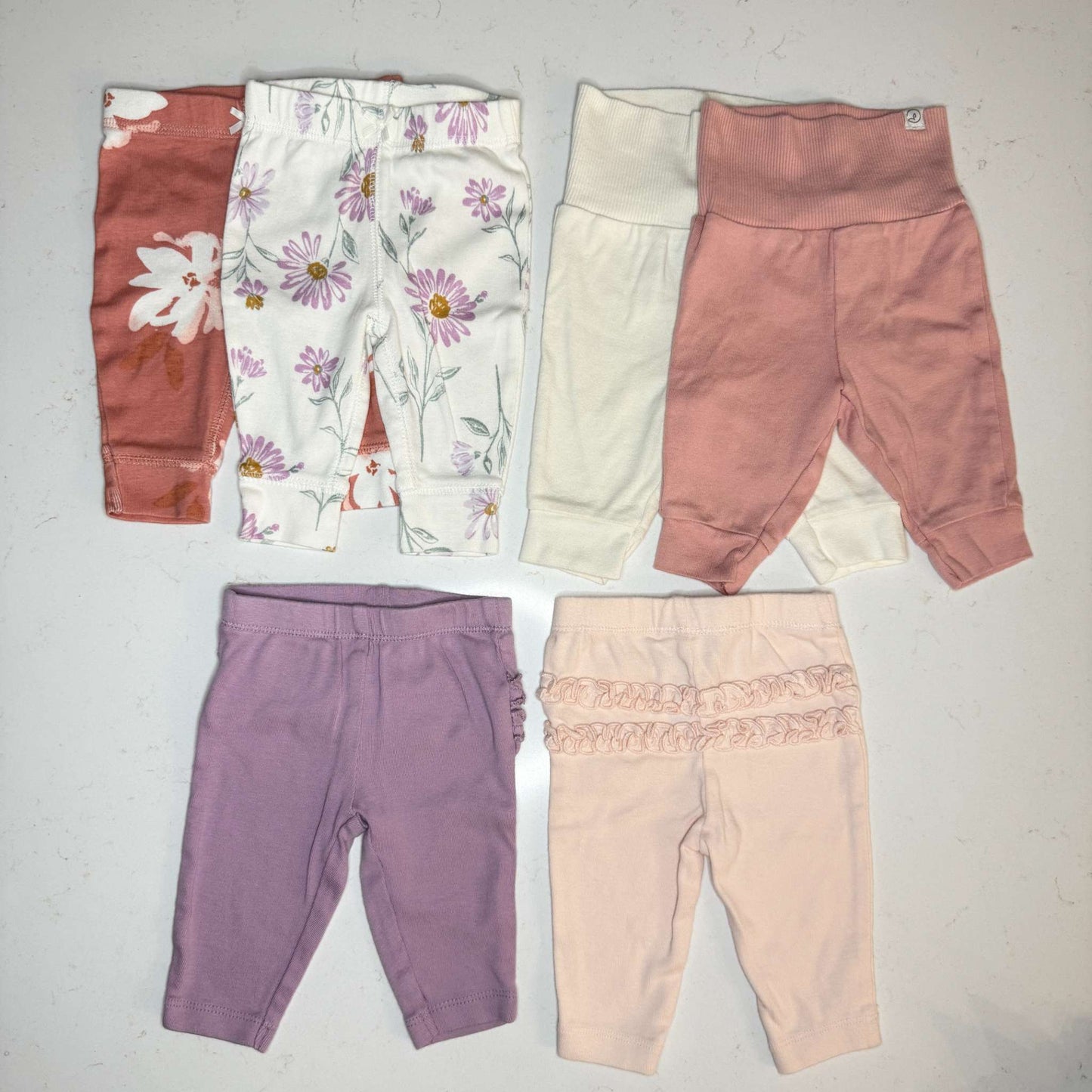 Carter's Baby Pants Bundle, Kids 3 Month (0-3M)