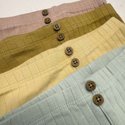 NEXT Baby Ribbed Leggings, Kids 6 Month (3-6M)