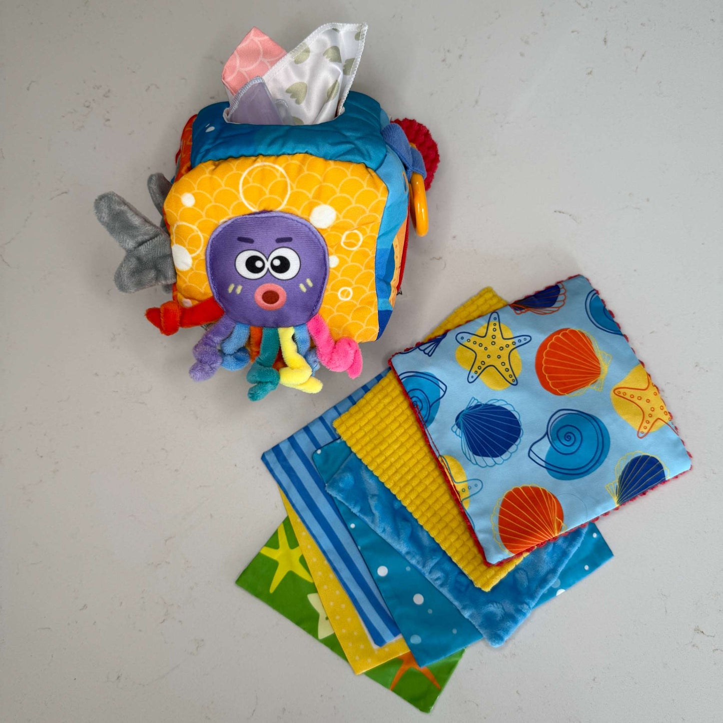 Hahaland Baby Tissue Box Toy