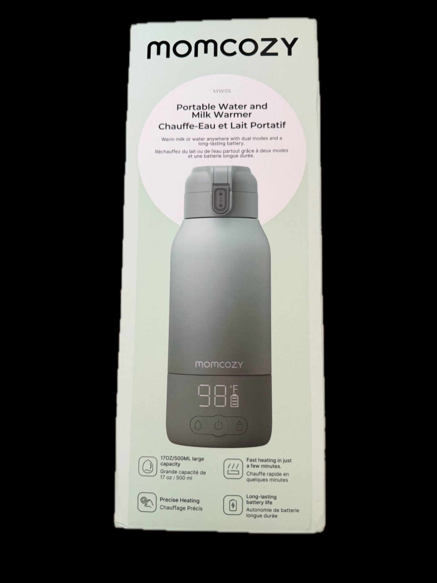 *NEW* Momcozy Superfast Portable Baby Bottle Warmer for Travel