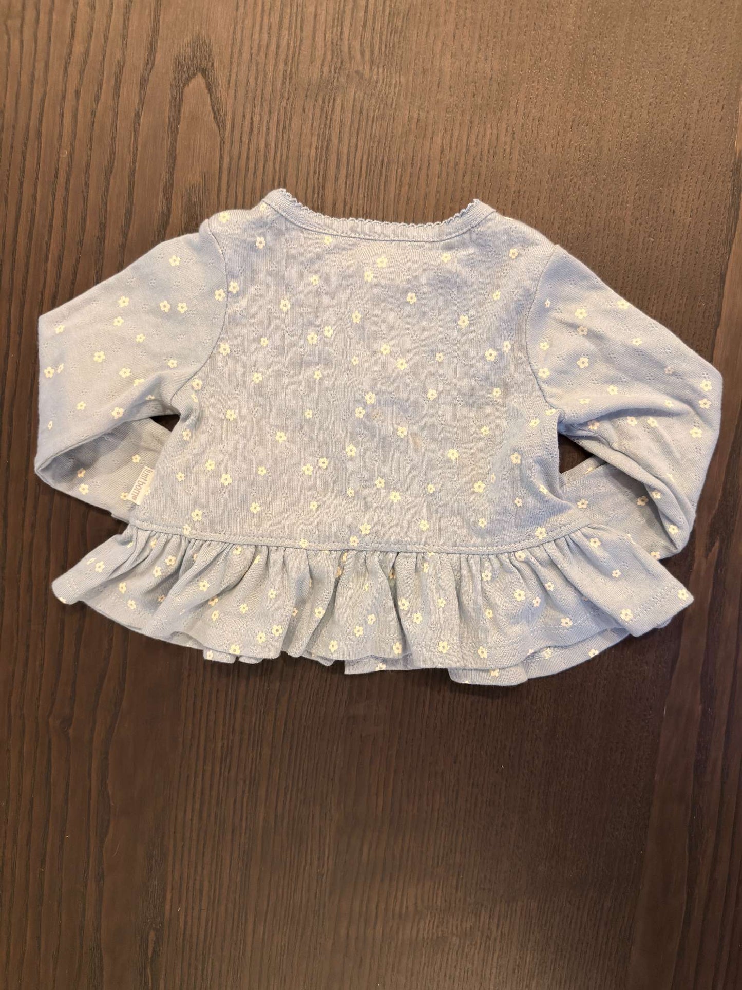 Gerber Floral Button Down Cardigan, Kids Newborn